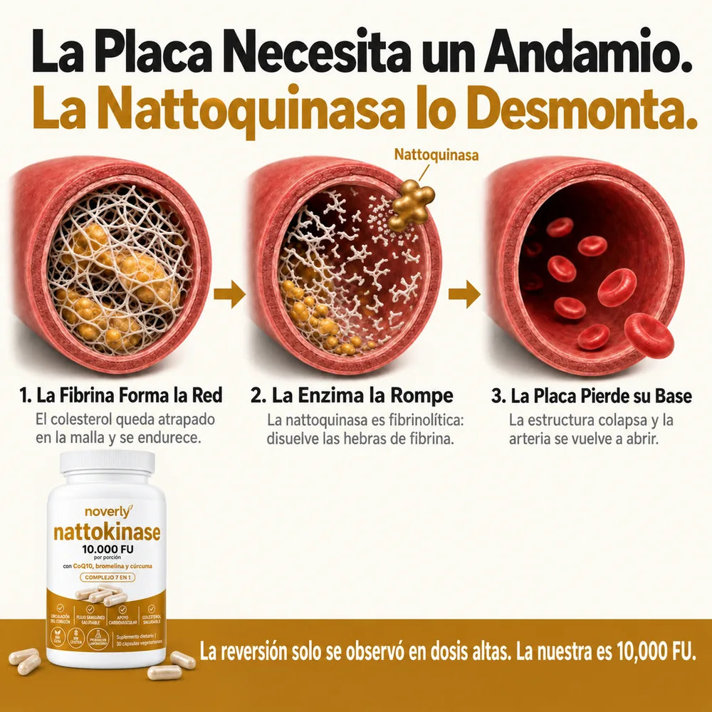 Nattoquinasa 10.000 FU — imagen 2