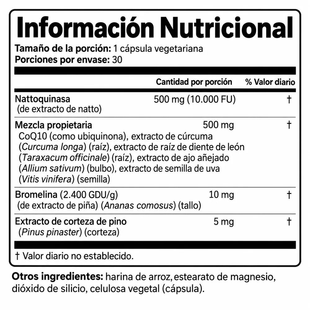Nattoquinasa 10.000 FU — imagen 9